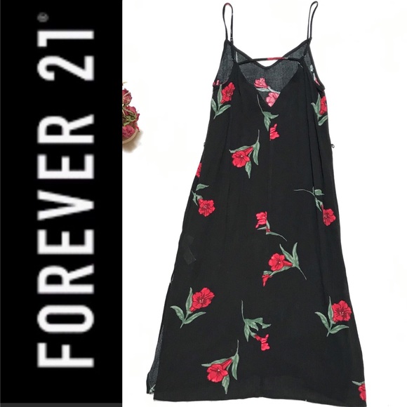 F21 • Light Strappy Back Shift Dress - Picture 3 of 5
